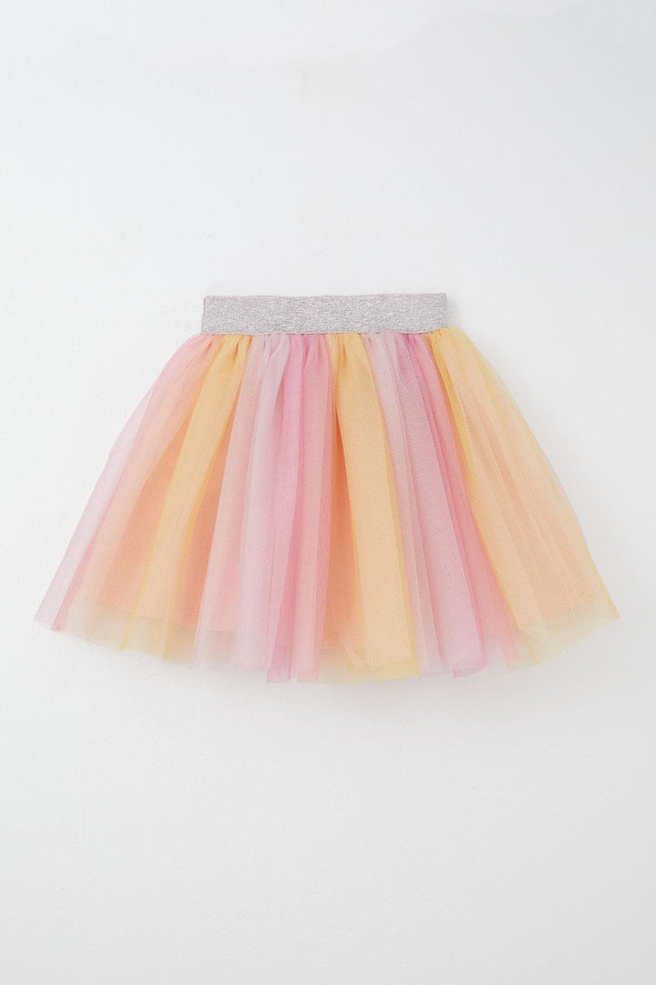 BRE Breeze Girl Child Tutu Skirt Colorful Tulle 50 Years, Mixed Color - Dronten