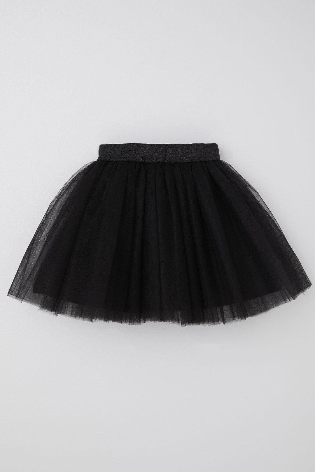 BRE Breeze Girl's Tutu Skirt with Glittery Elastic Waistband 50 Years, Black - Gresham