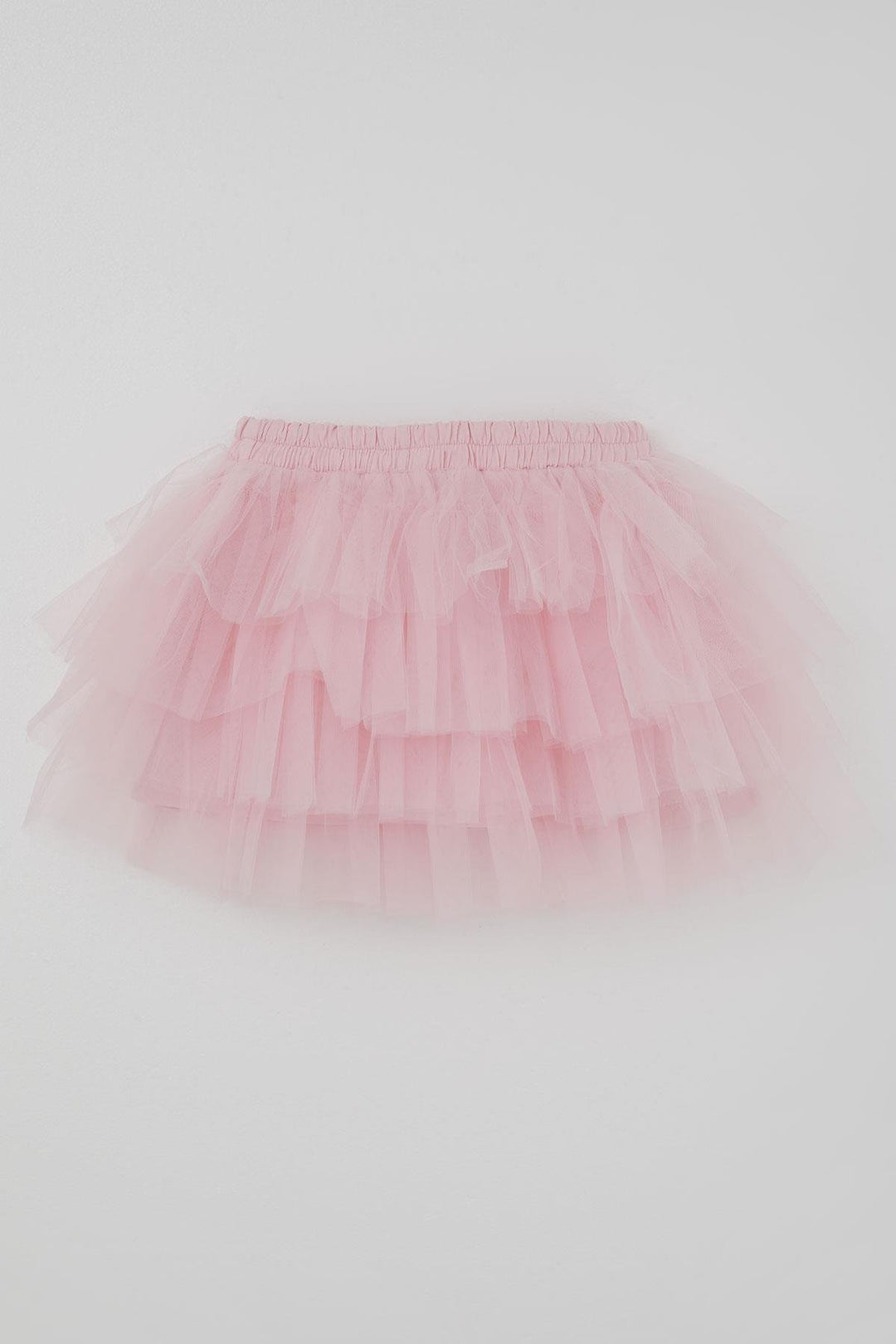 BRE Breeze Girl Child Tutu Skirt Tulle Detailed Layered Bow Accessorized 4-8 Years, Pink - Lowell