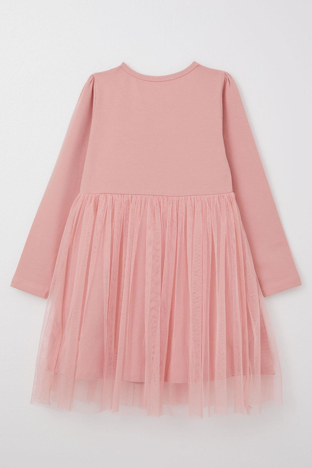 BRE Breeze Girl Child Long Sleeve Dress Spring Themed Flower Printed 4-9 Years, Rose Pink - Freeport