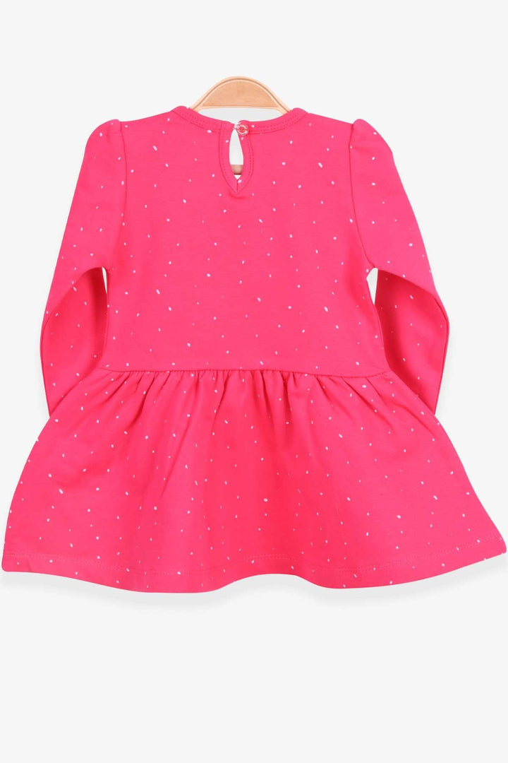 BRE Breeze Girl Child Long Sleeve Dress Baby Printed Patterned 1-4 Years, Coral - Macon