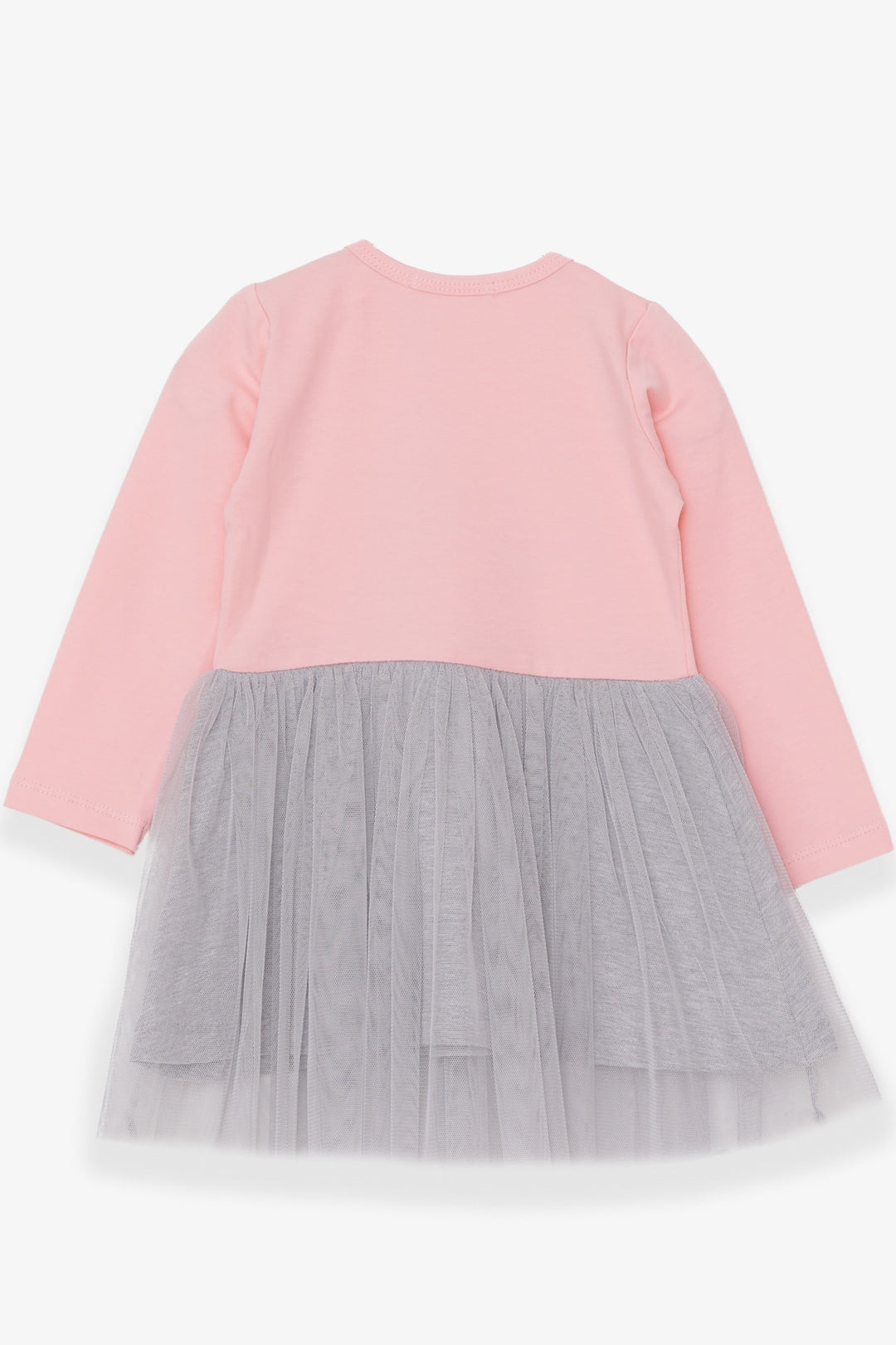 BRE Breeze Girl Child Long Sleeve Dress Sequined Summer Printed 1.5-5 Years, Powder - Badalona
