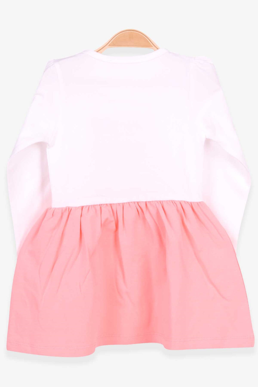 BRE Breeze Girl's Dress with Sequined Embroidered Cat, 1-4 Years, Ecru - Gresham