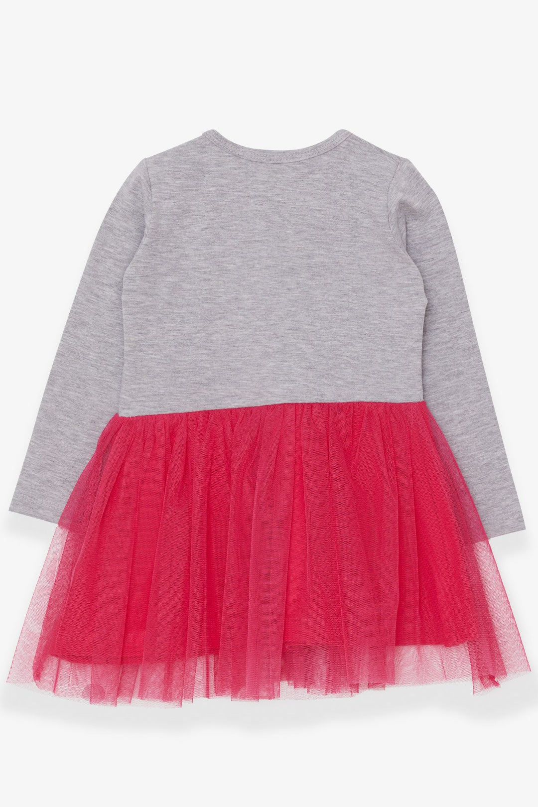 BRE Breeze Girl Child Long Sleeve Dress Sequined Summer Printed 1.5-5 Years, Grey Melange - Lincoln Park