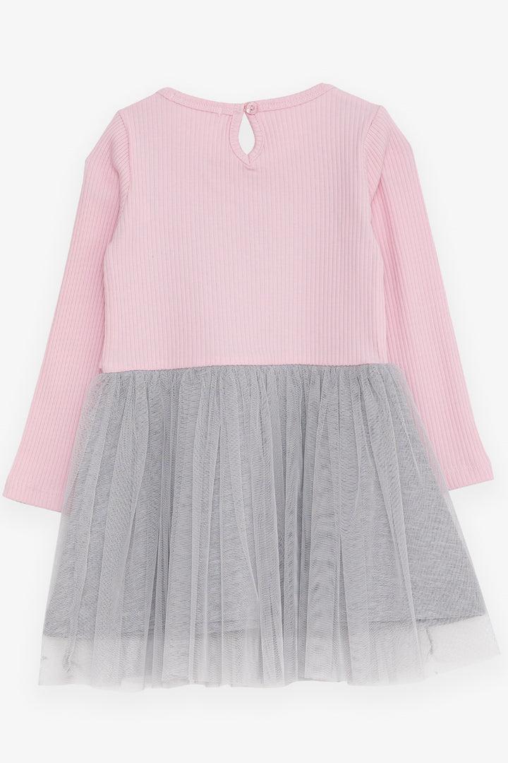 BRE Breeze Girl Child Long Sleeve Dress Tulle 3-8 Years, Pink - South Hill