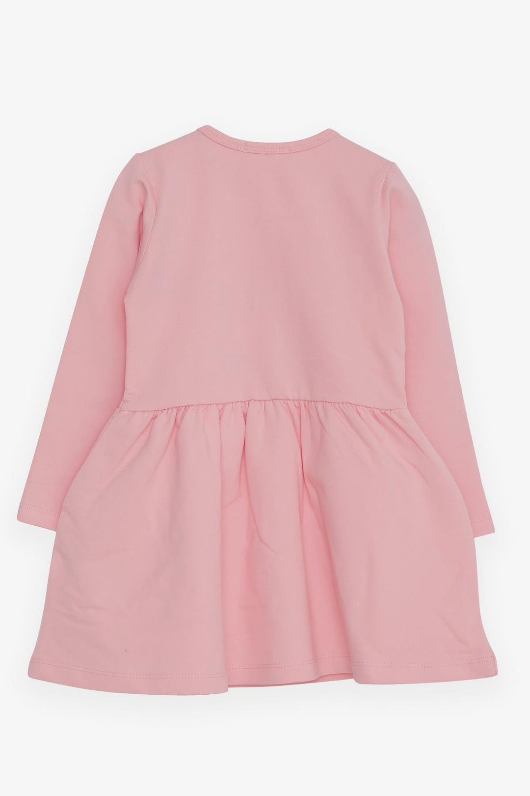 BRE Breeze Girl Child Long Sleeve Dress with Tulle Unicorn Embroidery 1.5-5 Years, Pink - Zacatepec