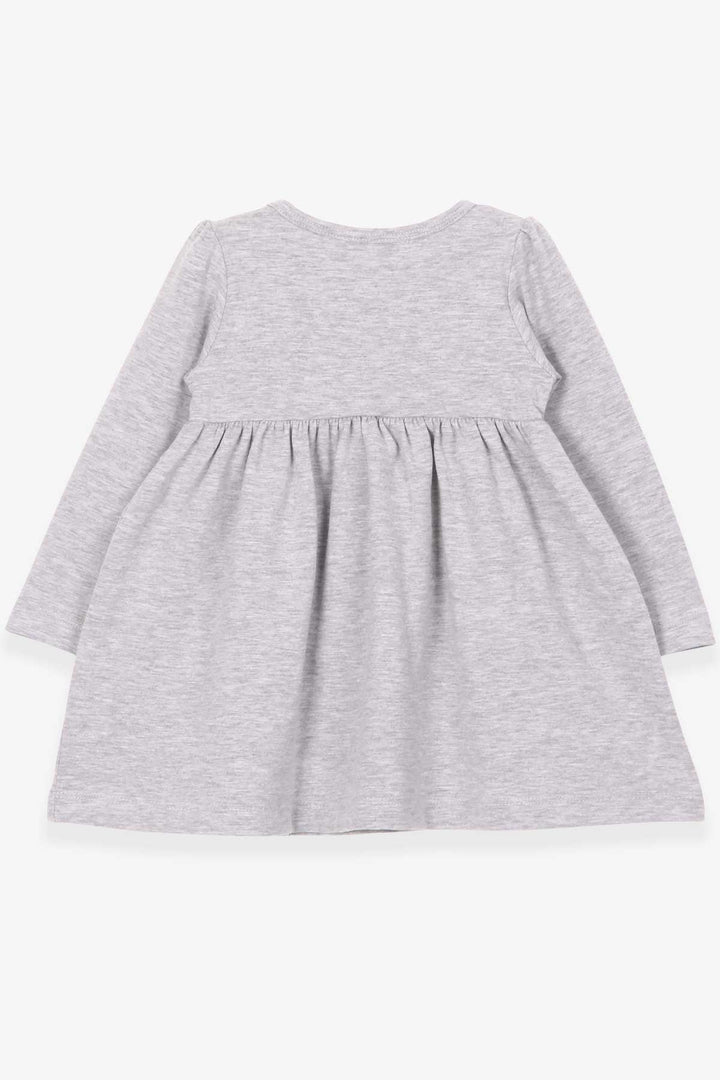 BRE Breeze Girl Child Long Sleeve Dress Unicorn 2-6 Years, Gray Melange - Busto Arsizio