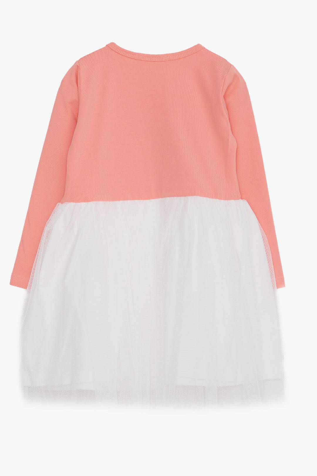 BRE Breeze Girl Child Long Sleeve Dress Unicorn Printed 1.5-5 Years, Salmon - Grosseto