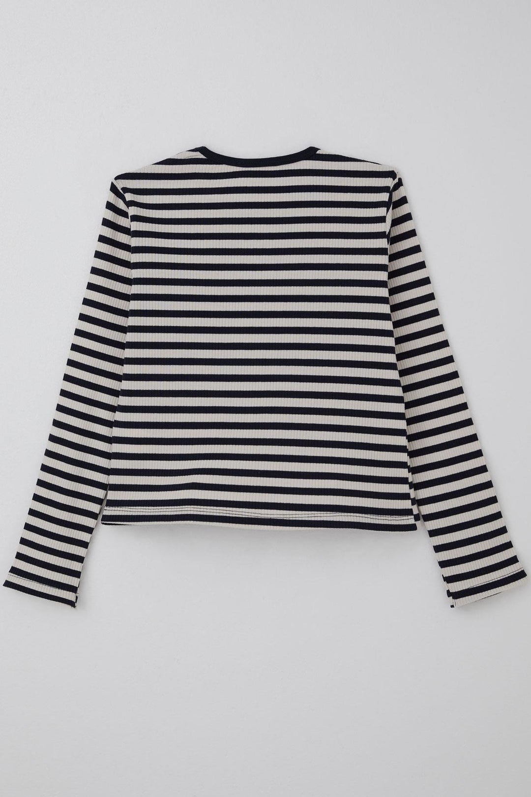 BRE Breeze Girl Child Long Sleeve T-Shirt with Arm Bow Accessory 94 Years, Navy Blue - Schaarbeek