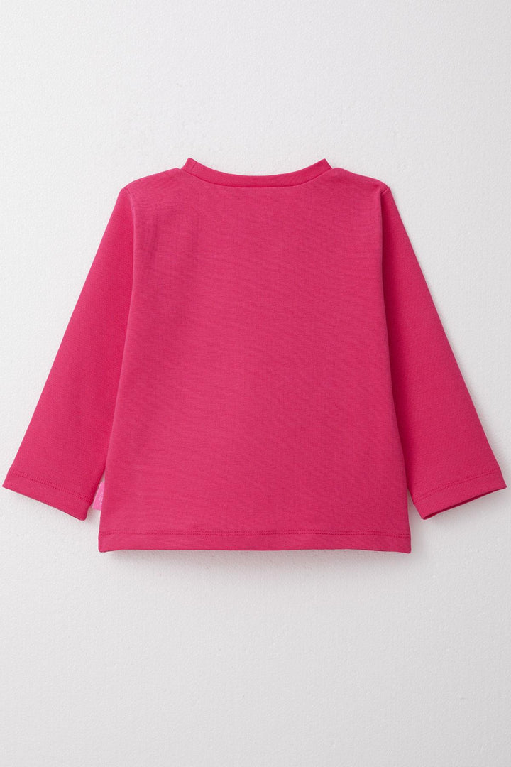 BRE Breeze Girl Child Long Sleeve T-Shirt Basic 1-4 Years, Fuchsia - San Francisco de los Romo