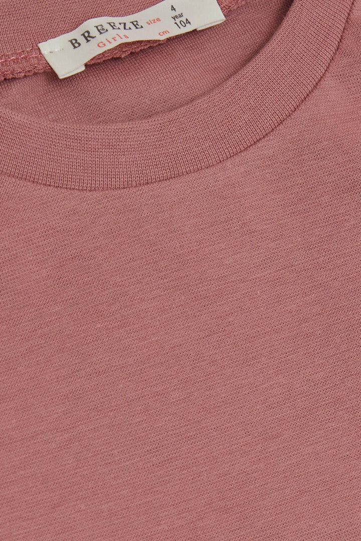 BRE Breeze Girl Child Long Sleeve T-Shirt Basic 1-4 Years, Rose Pink - Oregon City