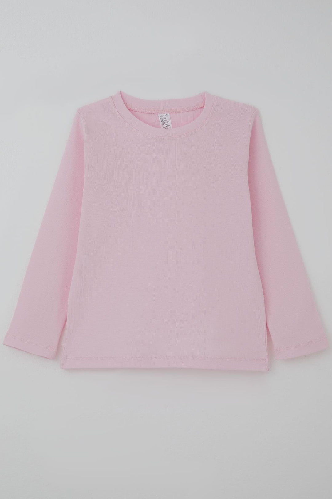 BRE Breeze Kız Çocuk Uzun Kollu Tişört Basic 4-8 Yaş, Pembe - Pueblo