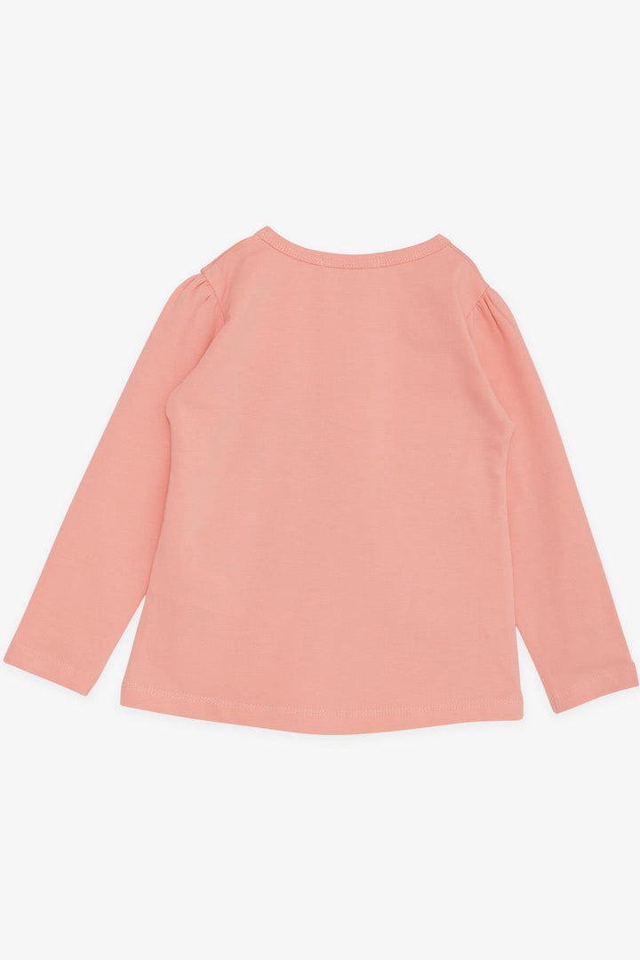 BRE Breeze Girl Child Long Sleeve T-Shirt Friendship Themed Dancer Girl Printed 2-6 Years, Salmon - Timişoara