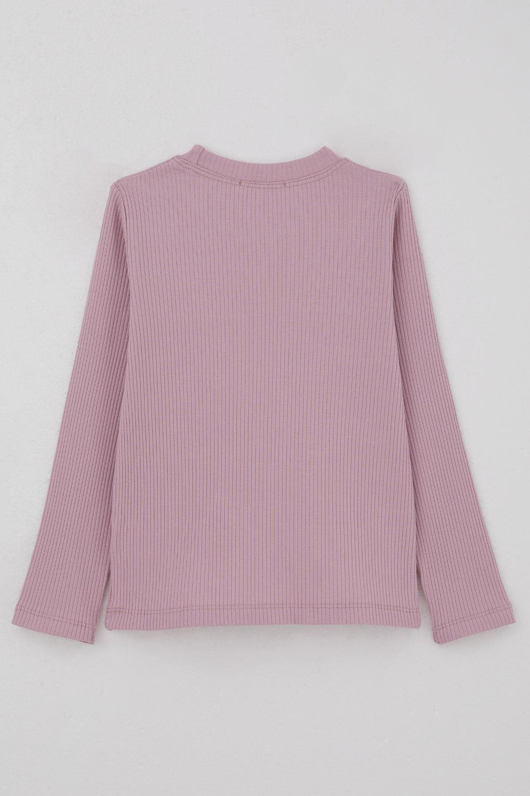 BRE Breeze Girl Child Long Sleeve T-Shirt with Bow Accessory 82 Years, Lilac - DeSoto