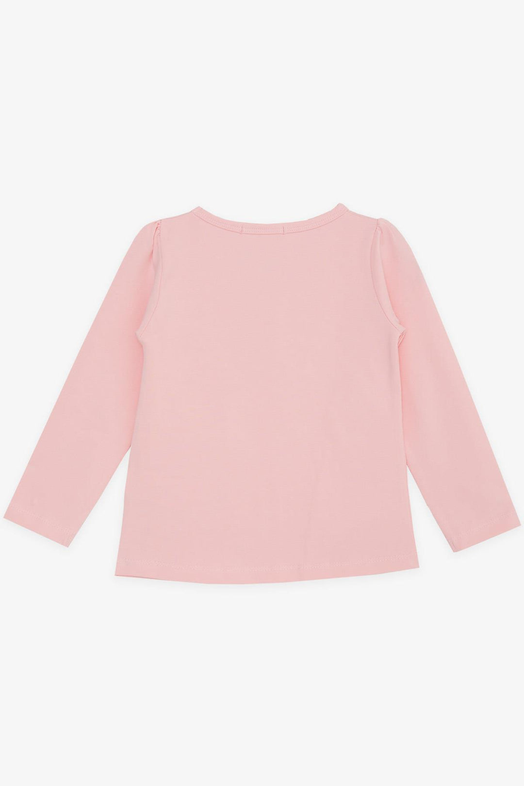 BRE Breeze Girl Child Long Sleeve T-Shirt with Lace Bow, Pink, 3-8 Years - Genk
