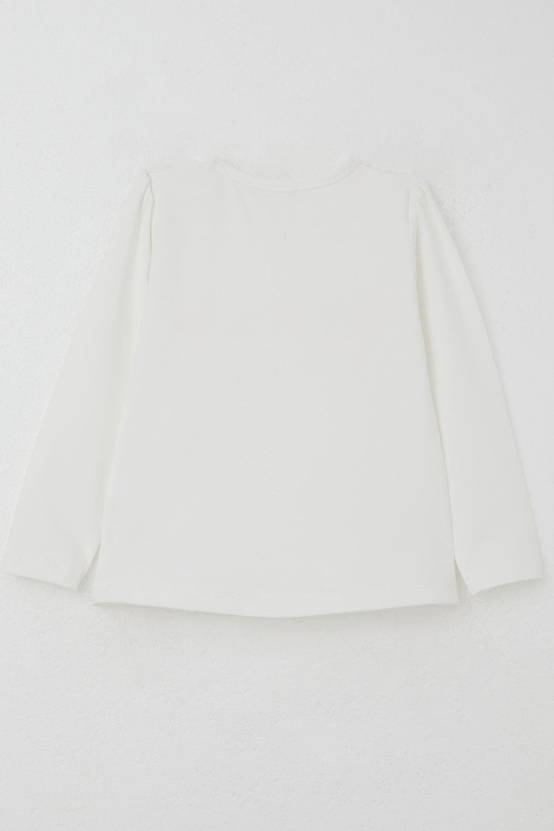 BRE Breeze Girl Child Long Sleeve T-Shirt Tiny Hearts 1.5-5 Years, Ecru - Maravatío de Ocampo
