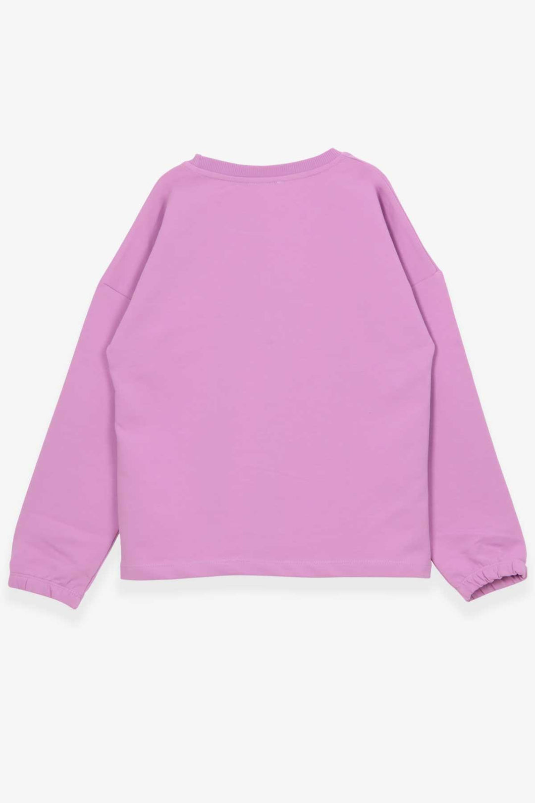 BRE Breeze Girl Child Long Sleeve T-Shirt Portrait Girl Printed 104 Years, Lilac - Middleton