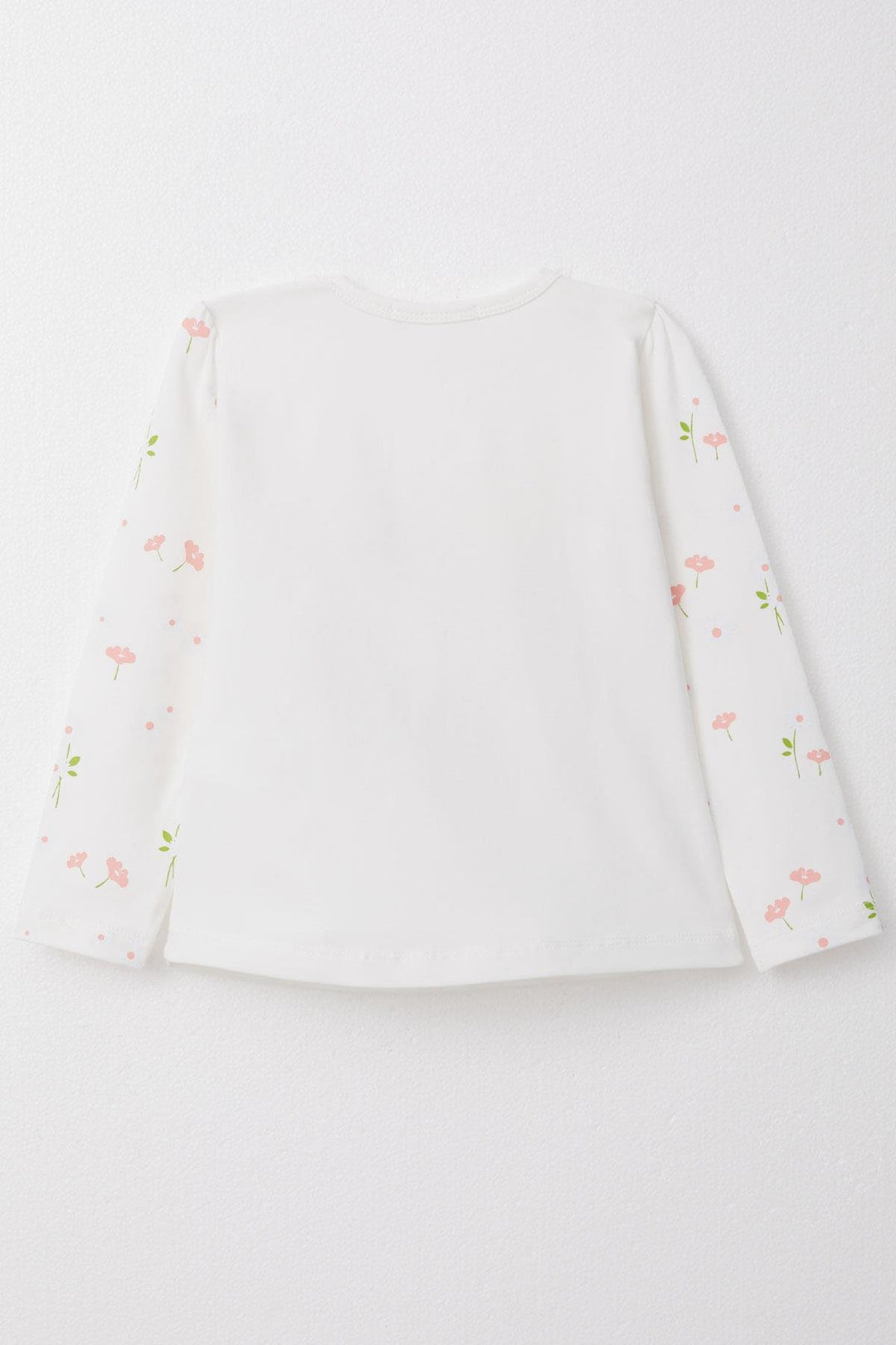 BRE Breeze Girl Child Long Sleeve T-Shirt Slogan Themed Cool Girls Printed 1.5-5 Years, Ecru - University