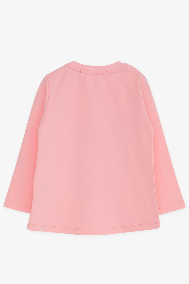 BRE Breeze Girl Child Long Sleeve T-Shirt Unicorn Printed 1.5-5 Years, Pink - Monza