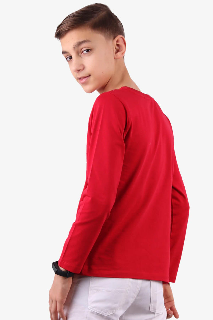 BRE Breeze Boys' Turkish Flag Bodysuit 84 Years, Red - Jackson