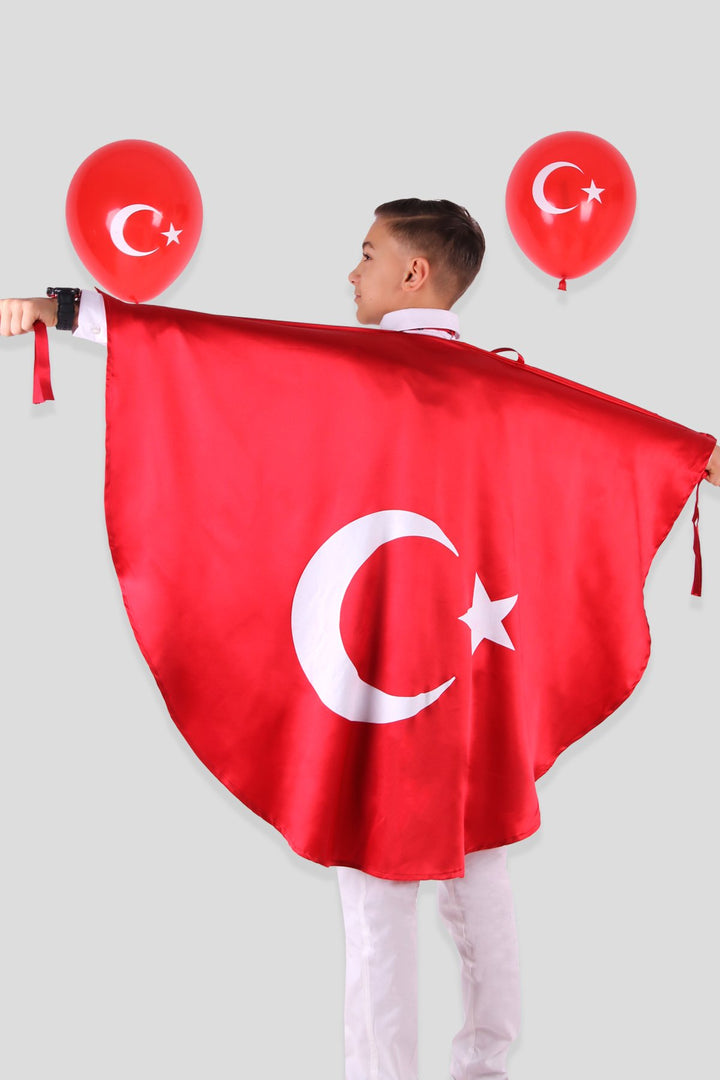 BRE Breeze Turkish Flag Cape Standard, Red - La Mesa