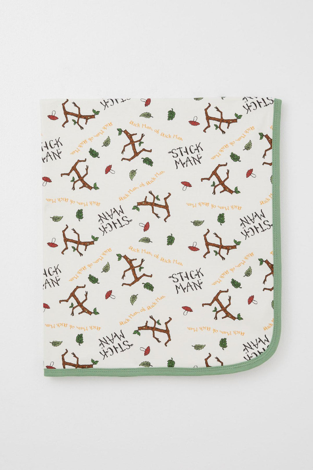 BRE Breeze Newborn Baby Blanket Tree Man Patterned Standard, Ecru - Lárisa