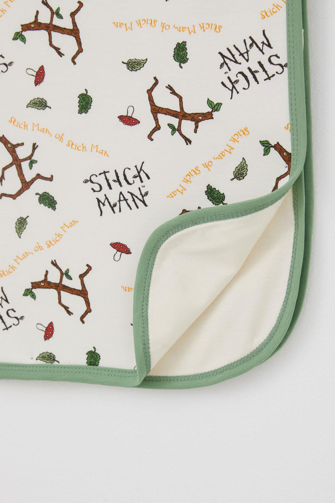 BRE Breeze Newborn Baby Blanket Tree Man Patterned Standard, Ecru - Lárisa