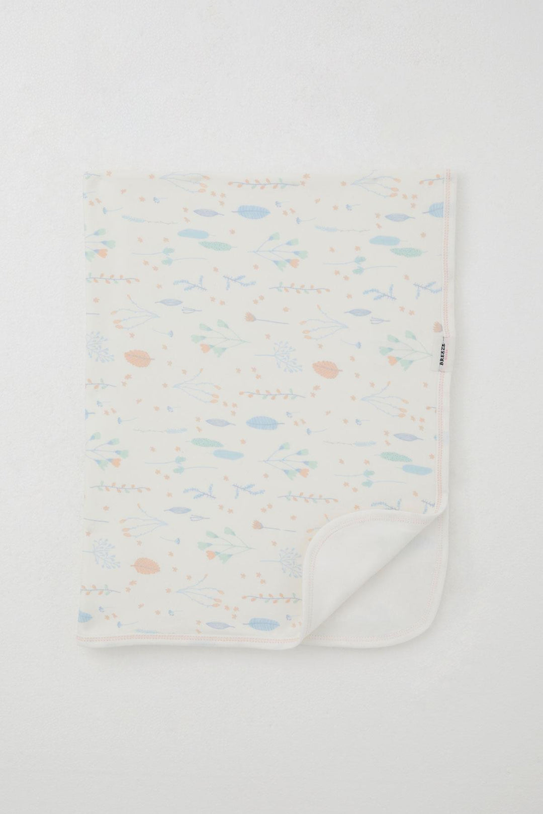 BRE Breeze Newborn Baby Blanket Spring Themed Flower Patterned Standard, Ecru - Victorville