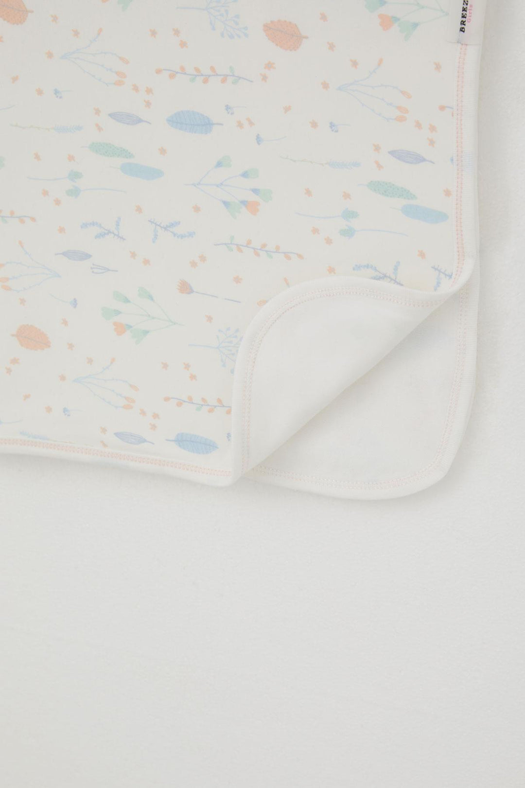 BRE Breeze Newborn Baby Blanket Spring Themed Flower Patterned Standard, Ecru - Victorville
