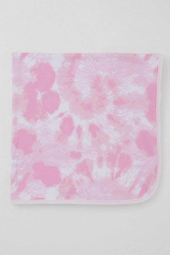 BRE Breeze Newborn Baby Blanket Tie-Dye Pattern Standard, Pink - Dnipro