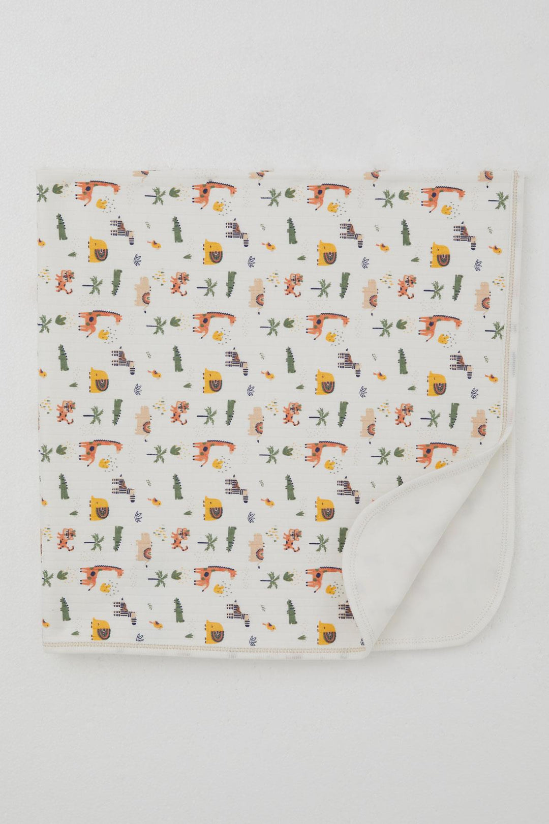 BRE Breeze Newborn Baby Blanket Baby Zoo Standard, Ecru - Minsk
