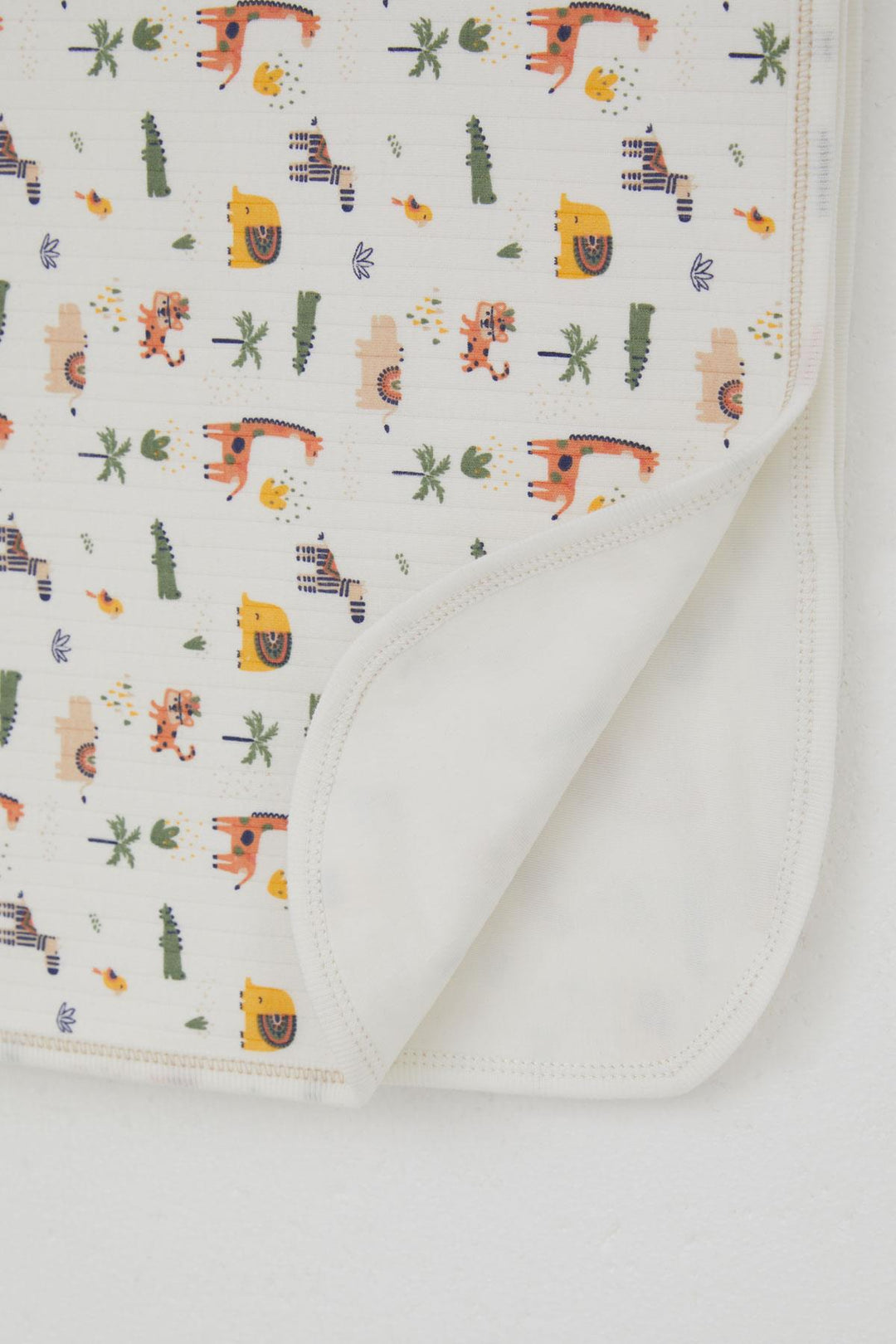 BRE Breeze Newborn Baby Blanket Baby Zoo Standard, Ecru - Minsk