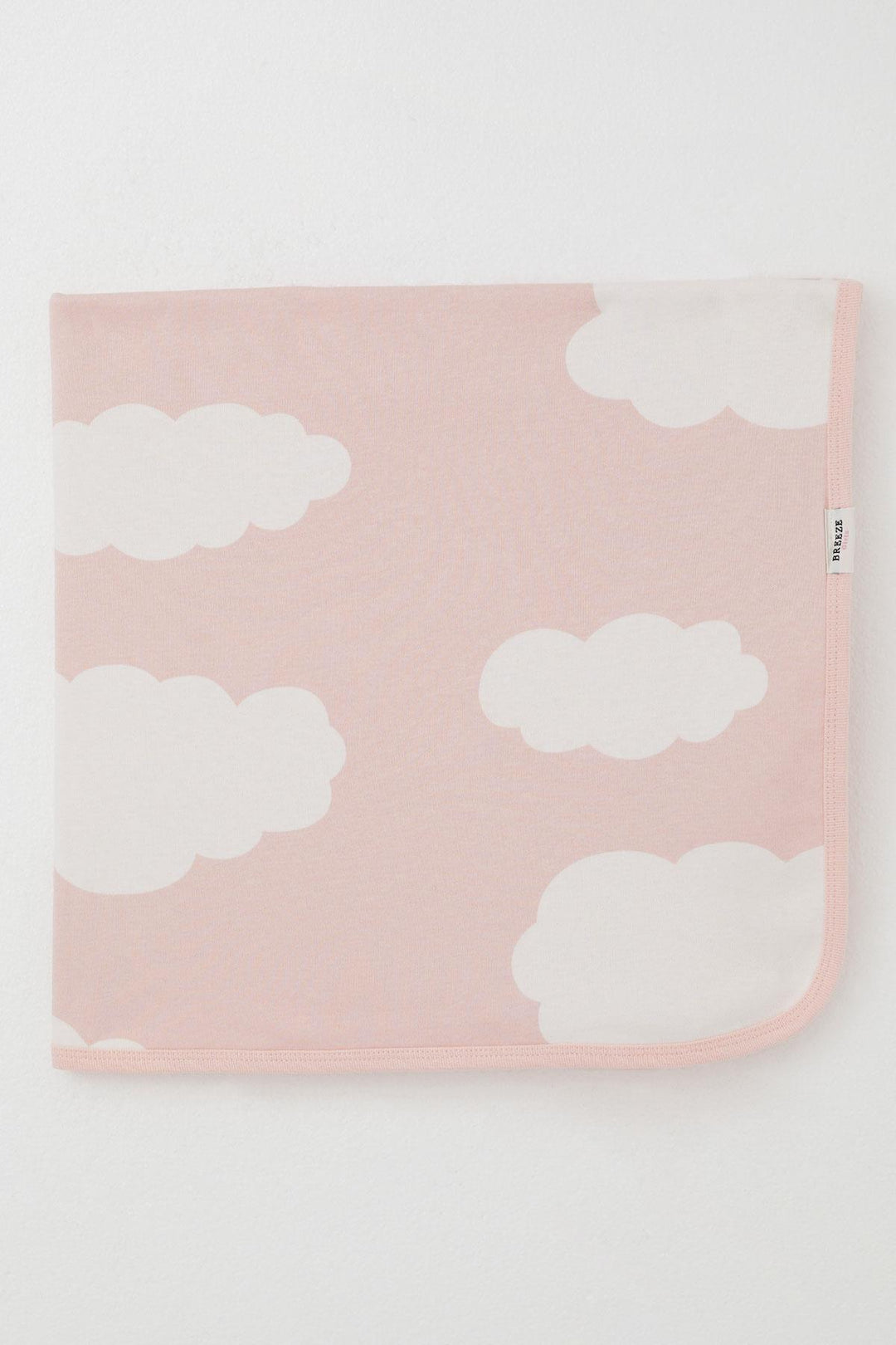BRE Breeze Newborn Baby Blanket Cloud Patterned Standard, Pink - Fredericksburg