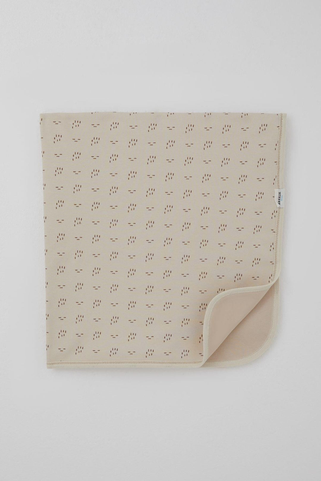 BRE Breeze Newborn Baby Blanket Patterned Standard, Beige - Tampico