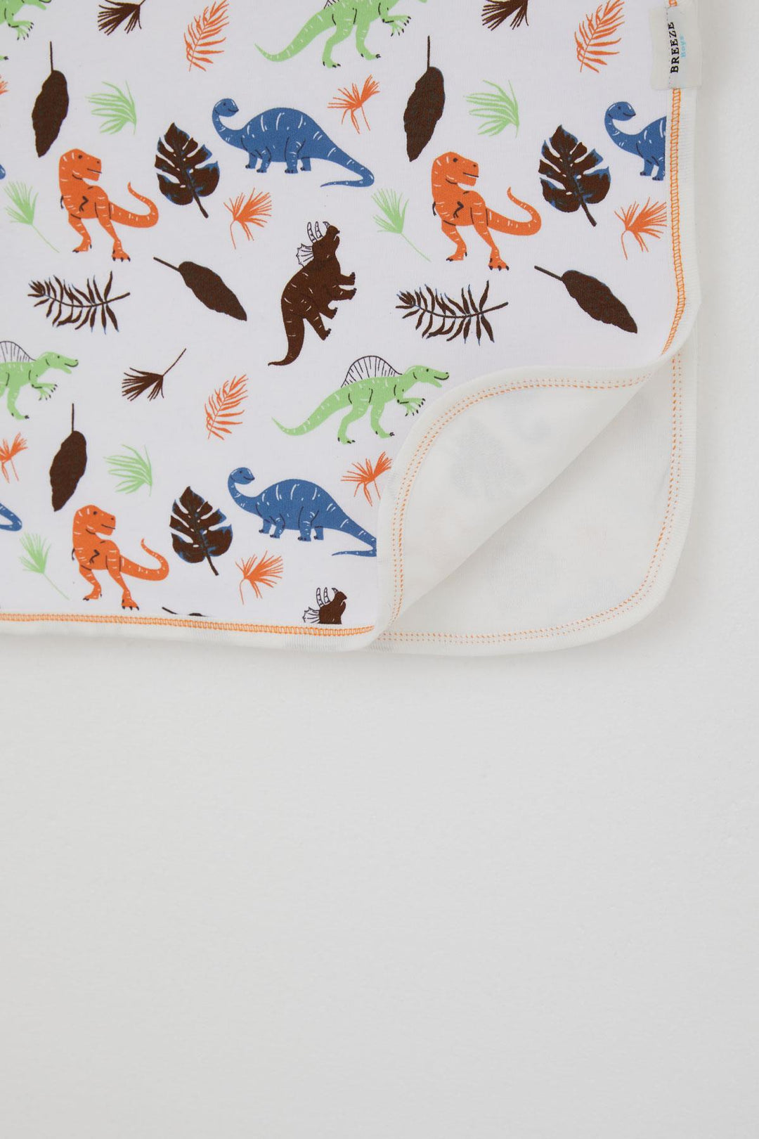 BRE Breeze Newborn Baby Blanket Dinosaur Kingdom Standard, White - Fushë Kosovë