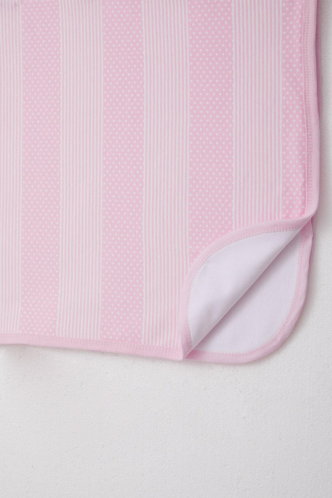 BRE Breeze Newborn Baby Blanket with Polka Dot Pattern, Standard Size, Pink - Miramar