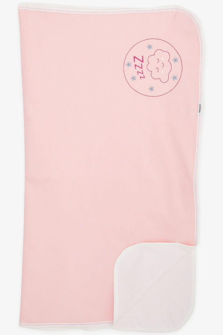 BRE ÇİMPA Newborn Baby Blanket Sleeper Cloud Print Salmon - Castleford