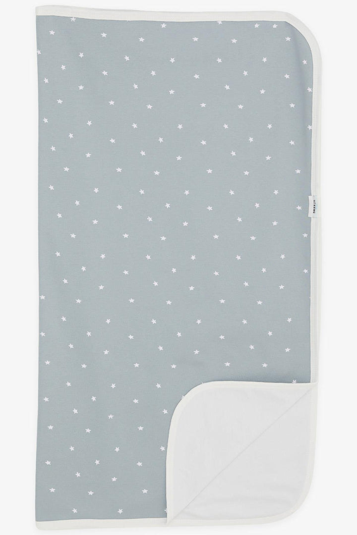 BRE Breeze Girls & Boys Newborn Baby Blanket Star Patterned Gray - Shakopee