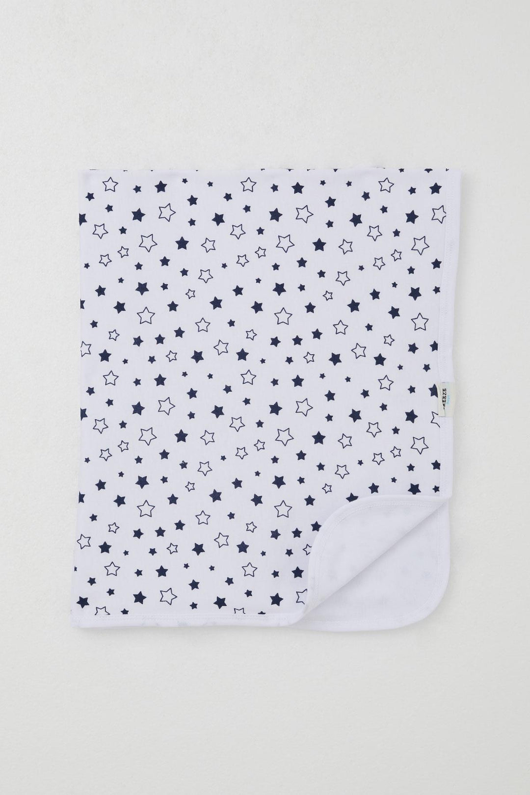 BRE Breeze Newborn Baby Blanket with Star Pattern, Standard, White - McAllen
