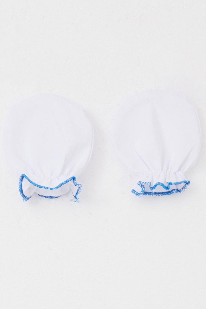 BRE Breeze Newborn Baby Mittens Basic Standard, White - Lauderdale Lakes