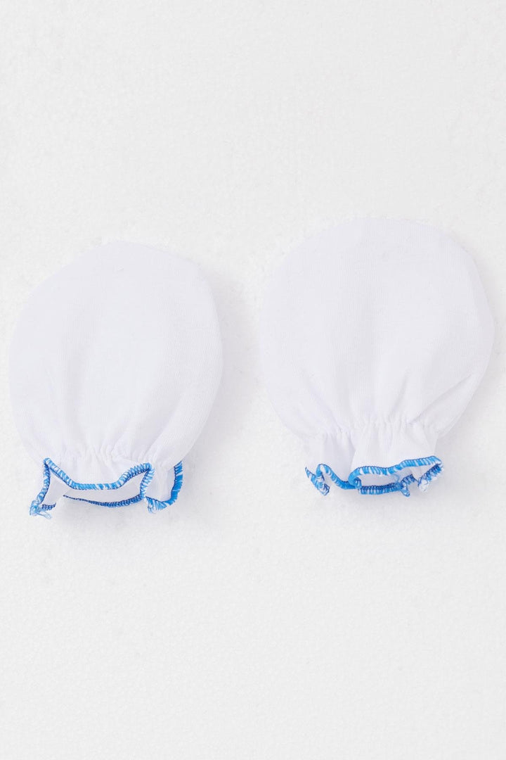 BRE Breeze Newborn Baby Mittens Basic Standard, White - Lauderdale Lakes