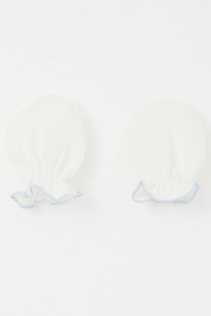 BRE Breeze Newborn Baby Mittens Basic Standard, Ecru - Bradford West Gwillimbury