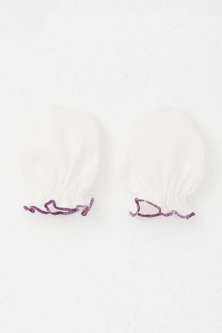 BRE Breeze Newborn Baby Mittens Basic Standard, Ecru - Waterlooville