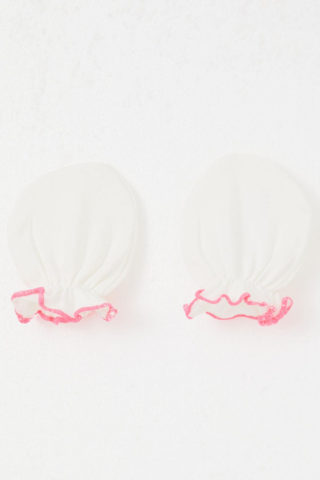 BRE Breeze Newborn Baby Mittens Basic Standard, Ecru - Namur