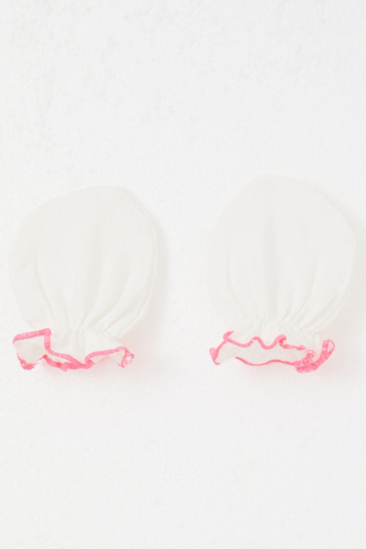 BRE Breeze Newborn Baby Mittens Basic Standard, Ecru - Namur
