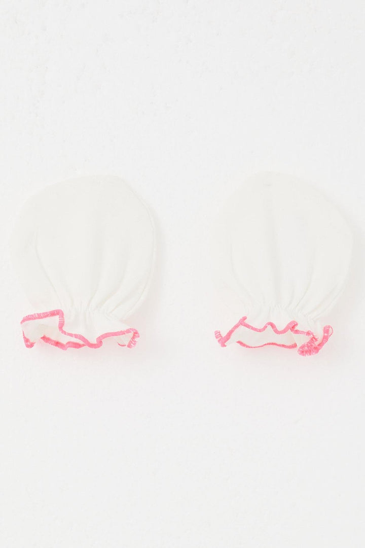 BRE Breeze Newborn Baby Mittens Basic Standard, Ecru - Namur