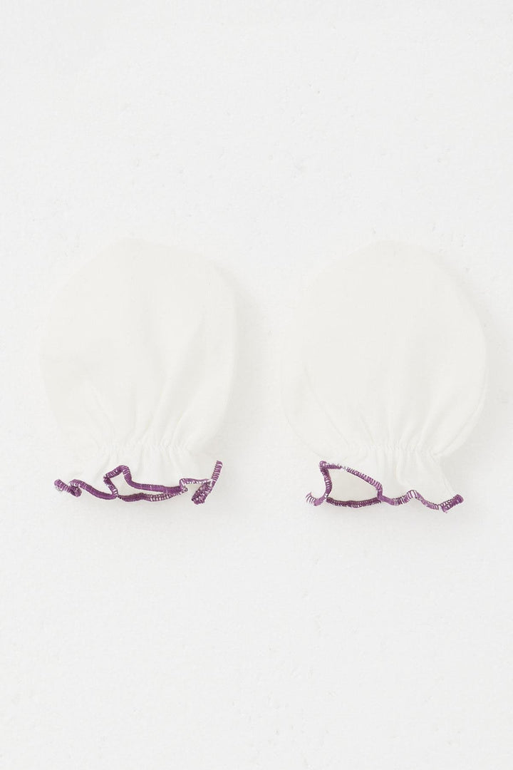 BRE Breeze Newborn Baby Mittens Basic Standard, Ecru - Waterlooville