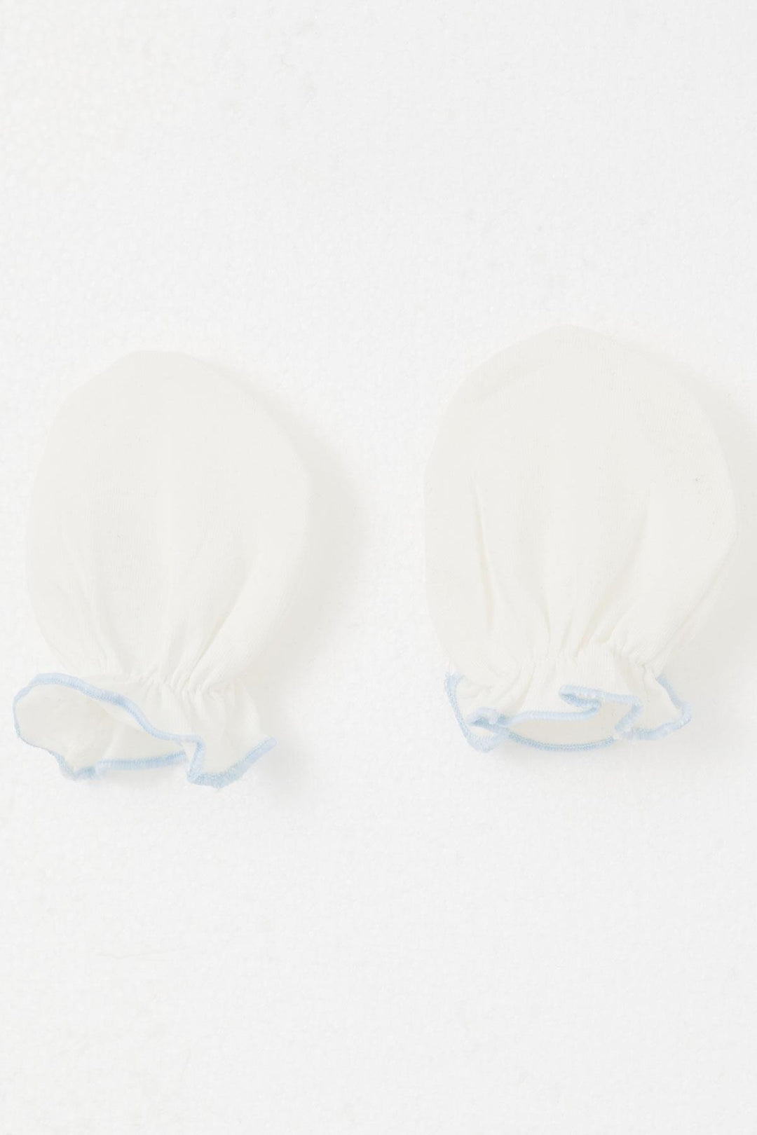BRE Breeze Newborn Baby Mittens Basic Standard, Ecru - Bradford West Gwillimbury
