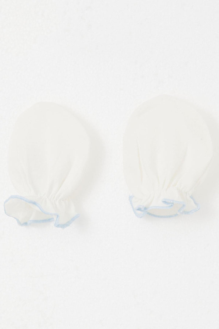 BRE Breeze Newborn Baby Mittens Basic Standard, Ecru - Bradford West Gwillimbury