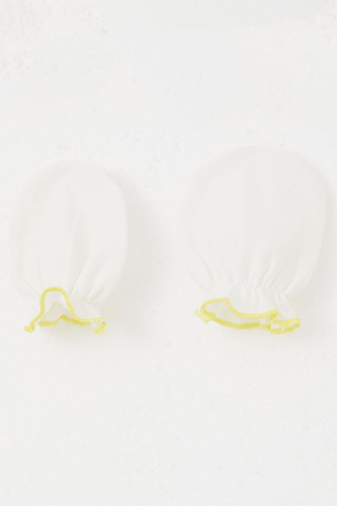 BRE Breeze Newborn Baby Mittens Basic Standard, Ecru - Salina